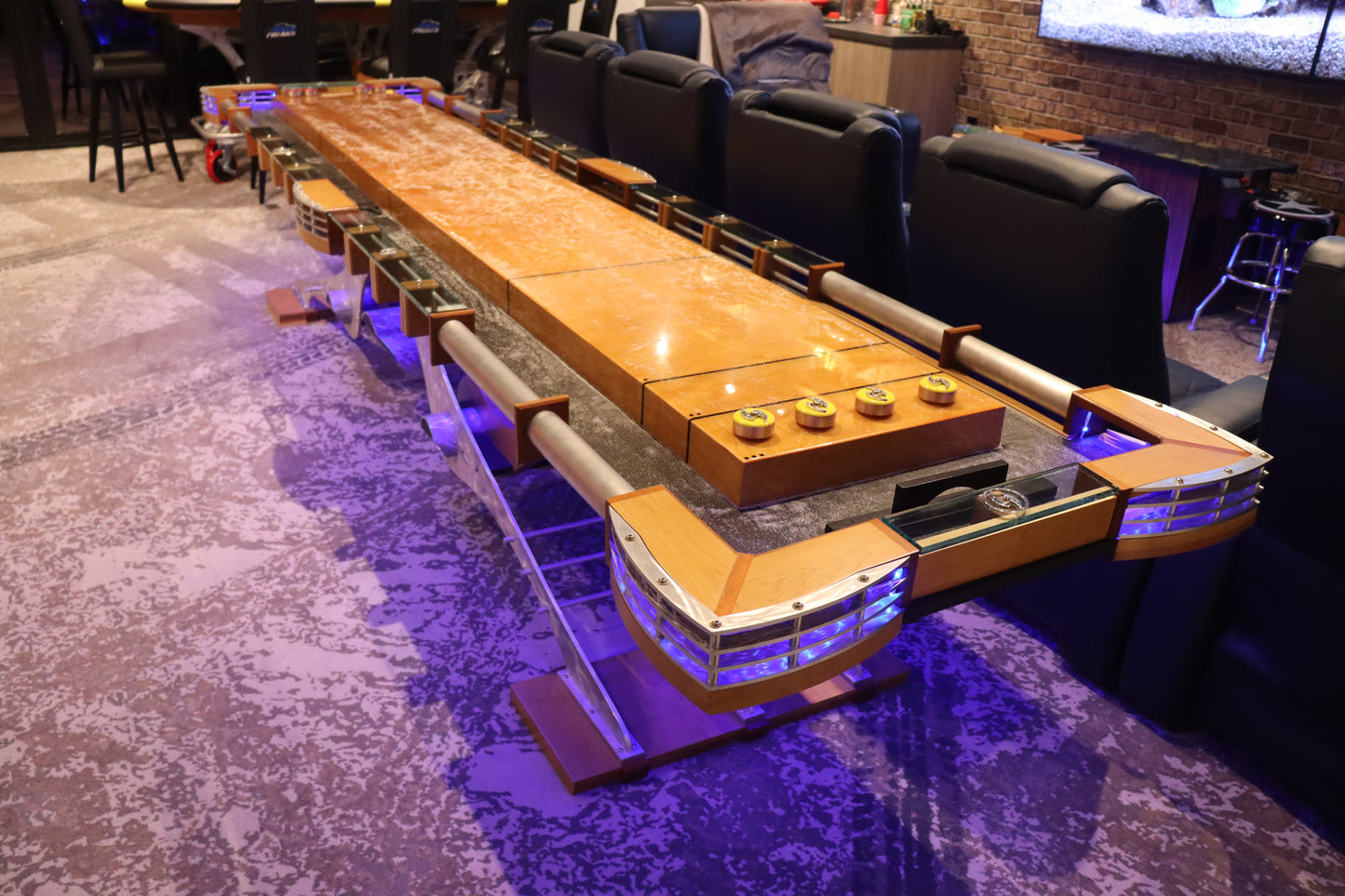 The Great Galveston Shuffleboard Table