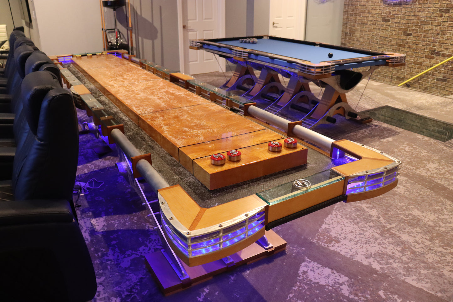 The Great Galveston Shuffleboard Table